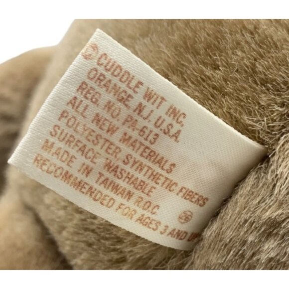 VTG Realistic Plush Lifelike Shar-Pei Wrinkle Dog Stuffed Toy Puppy Support Pet - Picture 11 of 13